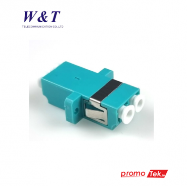 ADAPTATEUR FIBRE OPTIQUE LC OM3 DUPLEX ADAPTOR