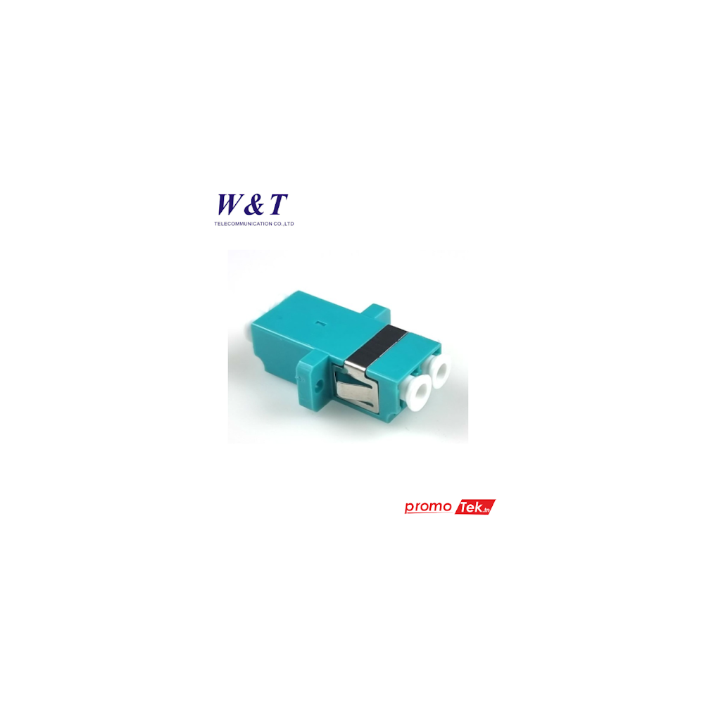 ADAPTATEUR FIBRE OPTIQUE LC OM3 DUPLEX ADAPTOR