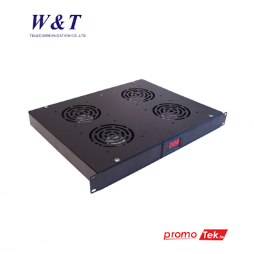 UNITE DE VENTILATION 1U 4 VENTILATEURS, THERMOSTAT