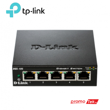 SWITCH D-LINK GIGABIT 5 PORTS 10/100/1000 MBPS