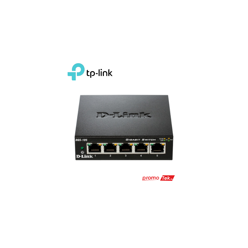 SWITCH D-LINK GIGABIT 5 PORTS 10/100/1000 MBPS