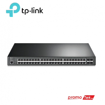 Switch managable L2+ JetStream 52 ports Gigabit avec 48 ports PoE+