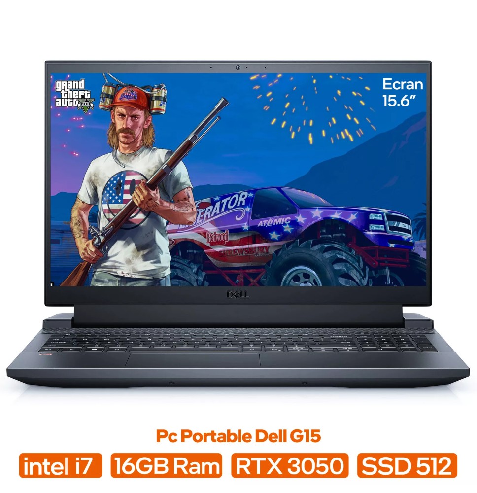 PC PORTABLE DELL G15 5530 Core i9-13900HX